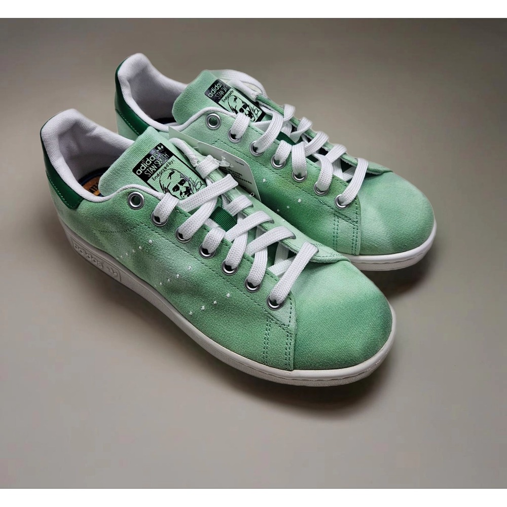 Adidas Pharrell Williams Hu Holi Stan Smith AC7043 Men's  5.5 Green White NIB